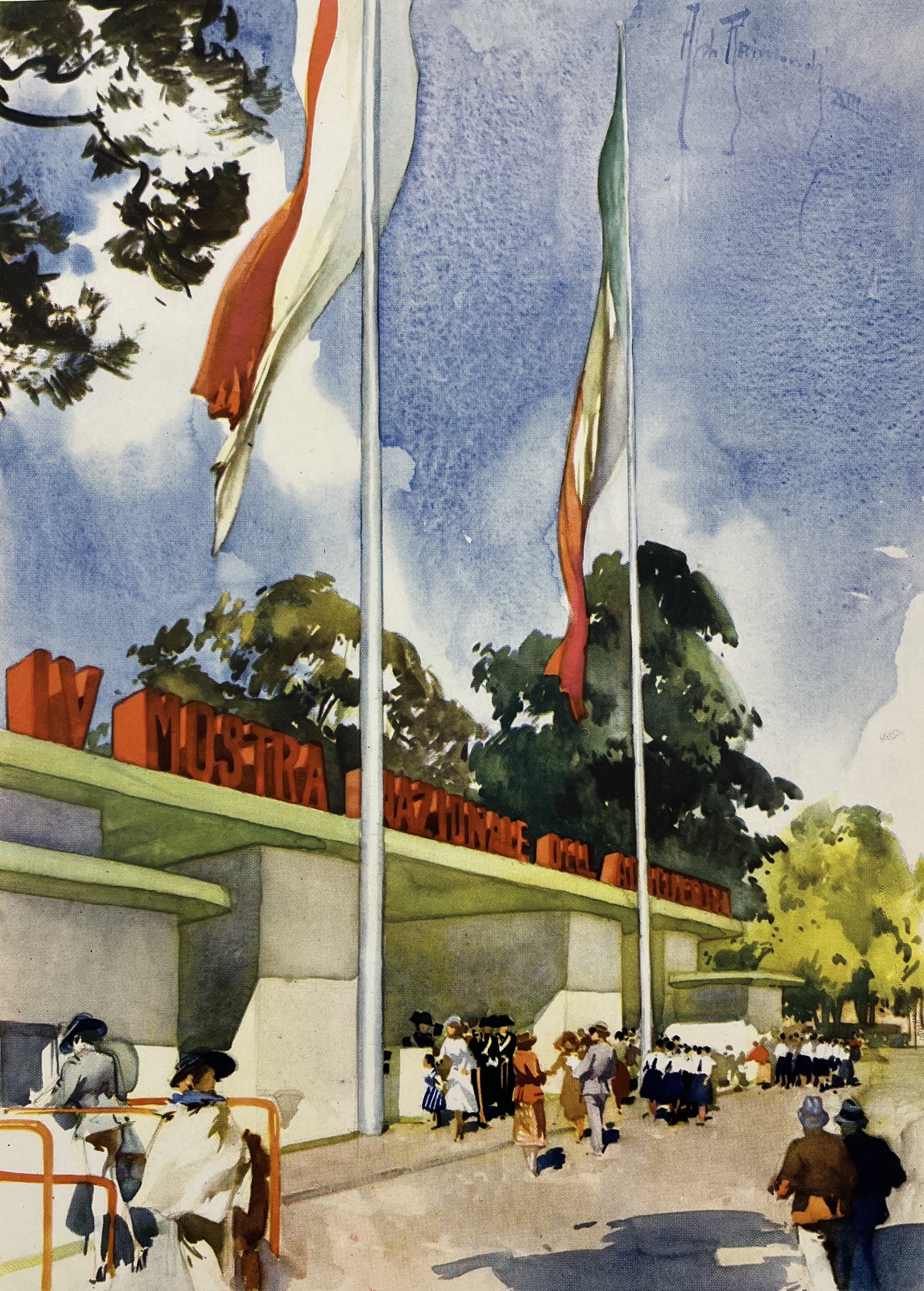 Fondo De Angeli - IV Mostra nazionale dell'Agricoltura 1935