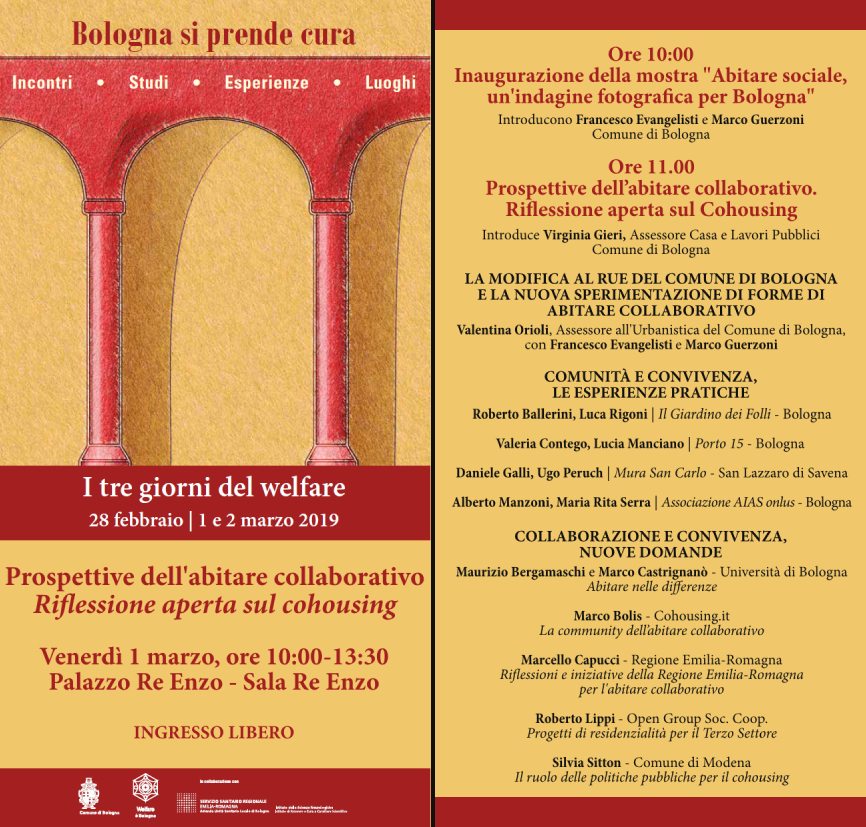 programma appuntamenti 01 marzo