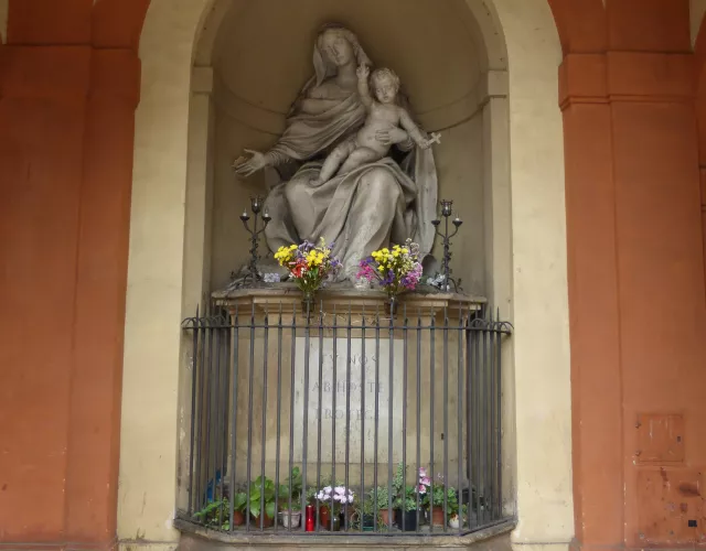 Madonna Grassa - prima del restauro