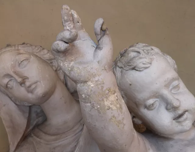 Madonna Grassa - prima del restauro